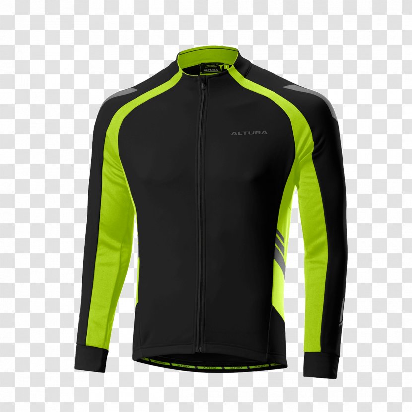 Cycling Jersey Sleeve Hoodie Zipper - Jacket Transparent PNG