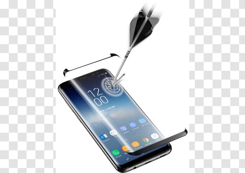 IPhone X Samsung Galaxy S9 S8 Glass Screen Protectors Transparent PNG