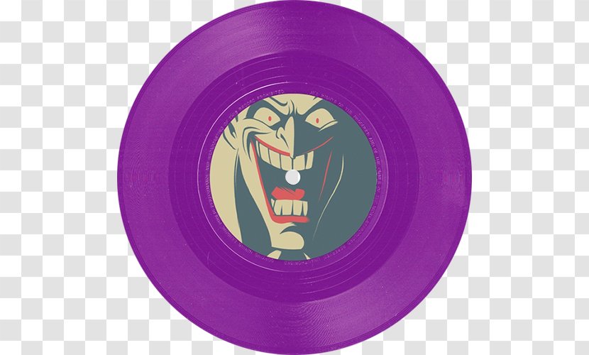 Phonograph Record Batman LP Animated Series Press - Animation Transparent PNG
