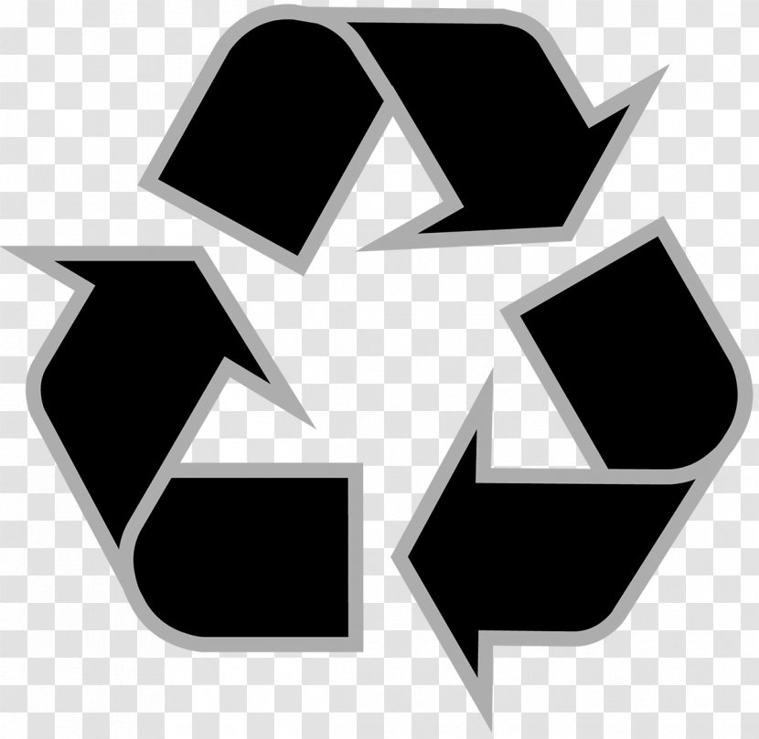 Recycling Symbol Bin - Recycle Icon Transparent PNG