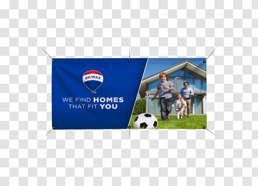 Vinyl Banners Printing RE/MAX, LLC Advertising - Home - Poster Transparent PNG