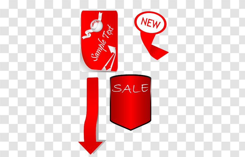 Red Promotion Sticker - Price - Promotions Transparent PNG