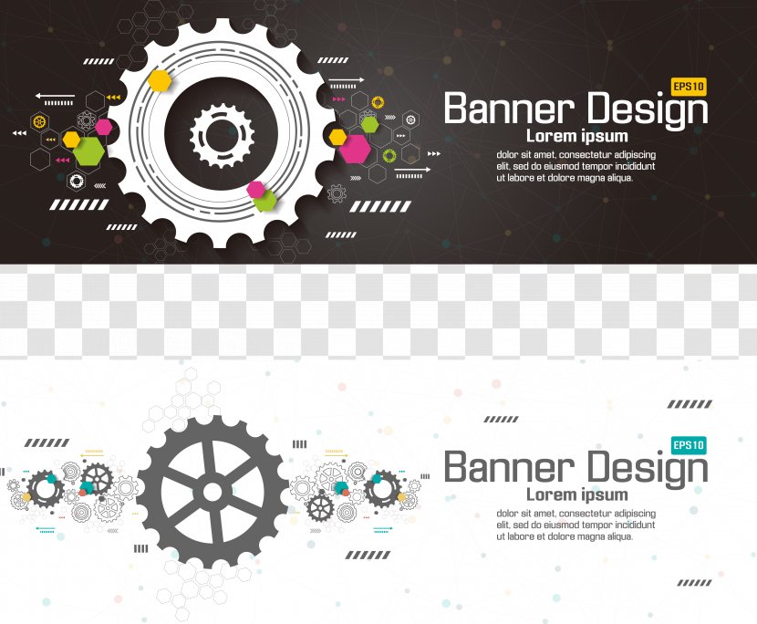 Banner - Brand - BANNERS Design Vector Material Transparent PNG