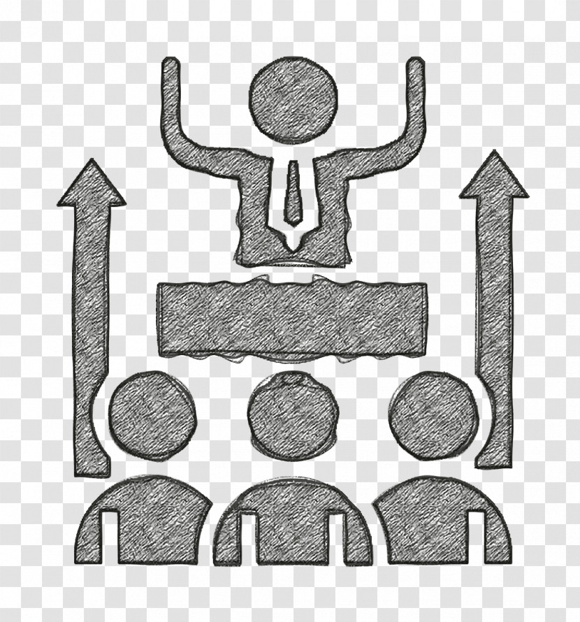 Business Motivation Icon Boss Icon Encourage Icon Transparent PNG