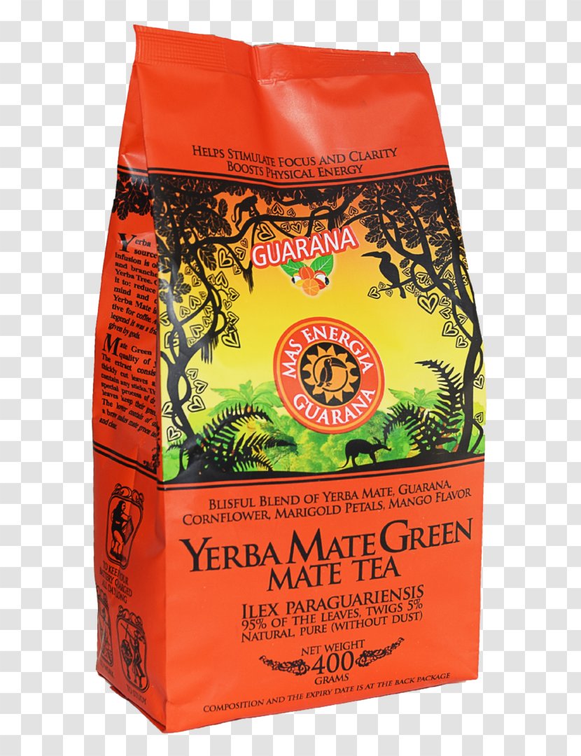 Mate Green Organic Food Tea Lemon - Energy Transparent PNG