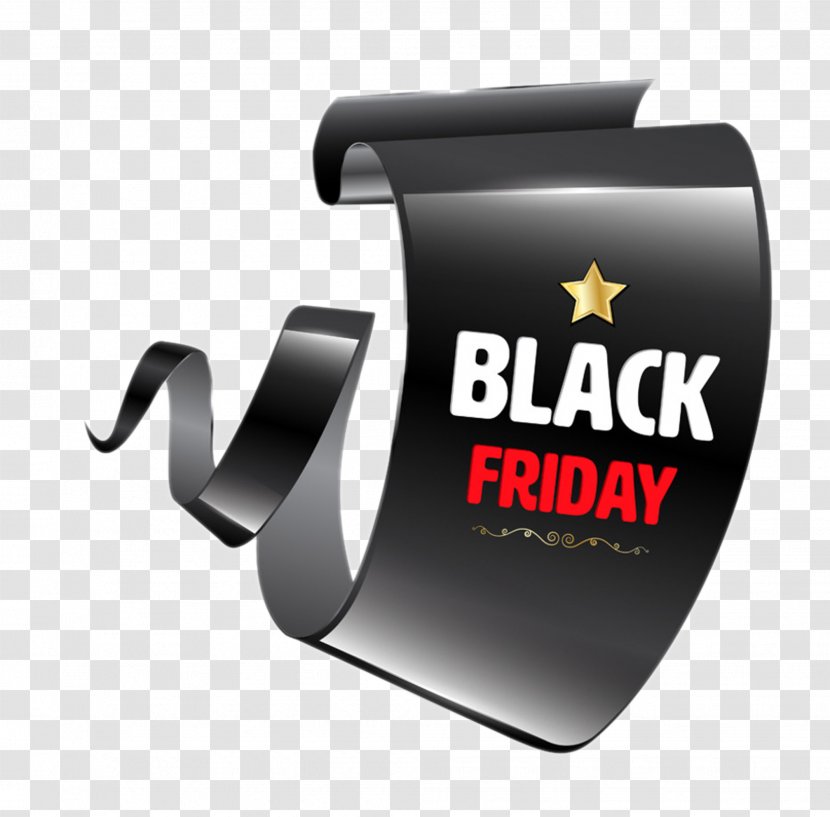 Black Friday Paper Web Banner Sales Transparent PNG