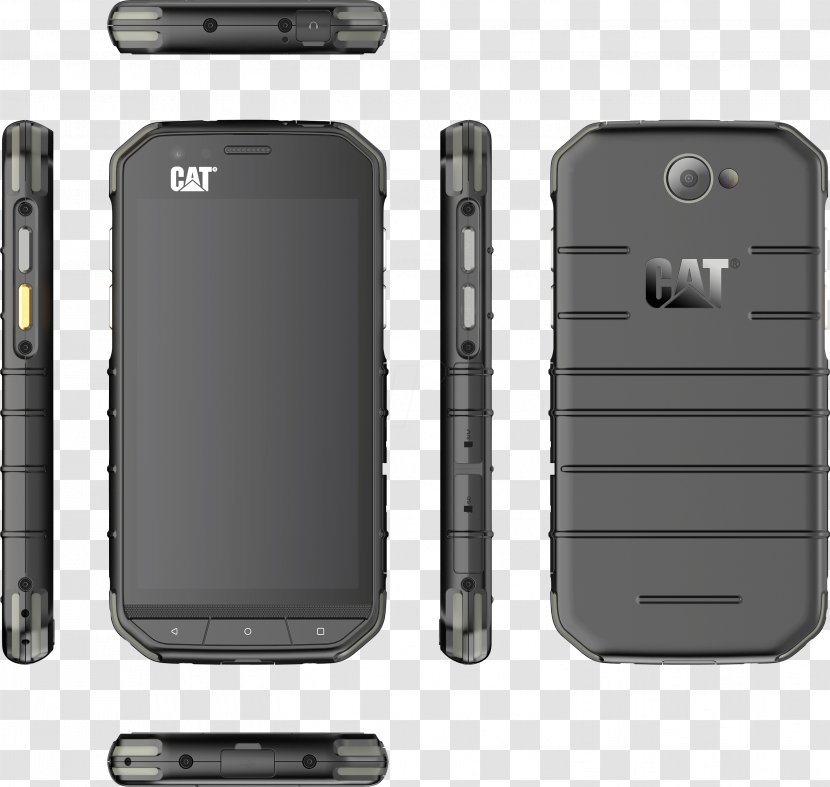 Cat Phone Smartphone S50 Rugged Dual SIM Transparent PNG