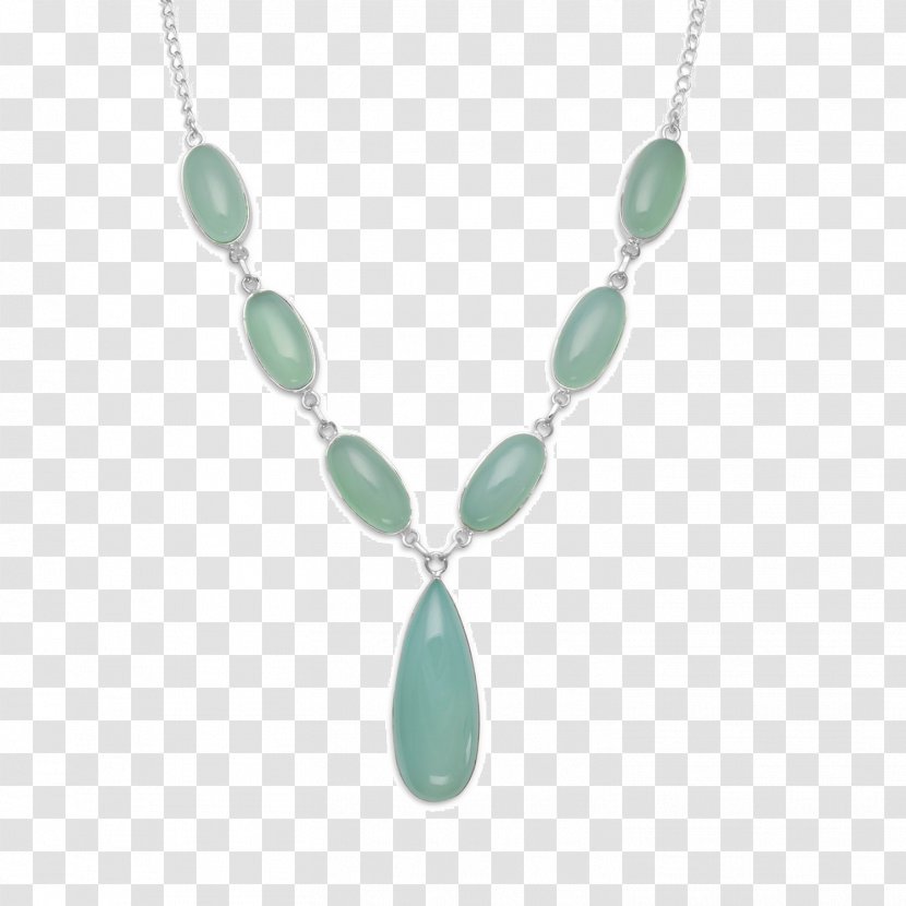Turquoise Necklace Earring Charms & Pendants Chalcedony - Lobster Clasp Transparent PNG