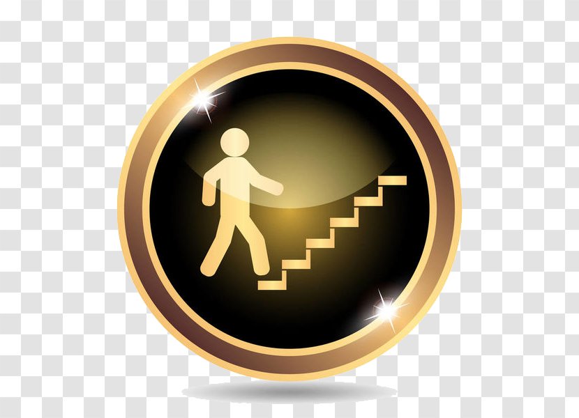 Royalty-free Stock Illustration Icon - Printmaking - A Villain On The Stairs Transparent PNG