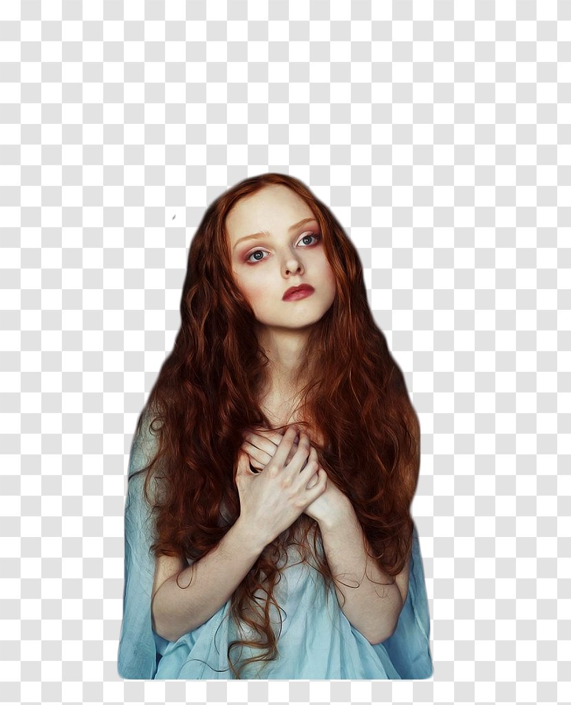 Jane Morris Red Hair Pre-Raphaelite Brotherhood Photography - Frame - Ginger Transparent PNG