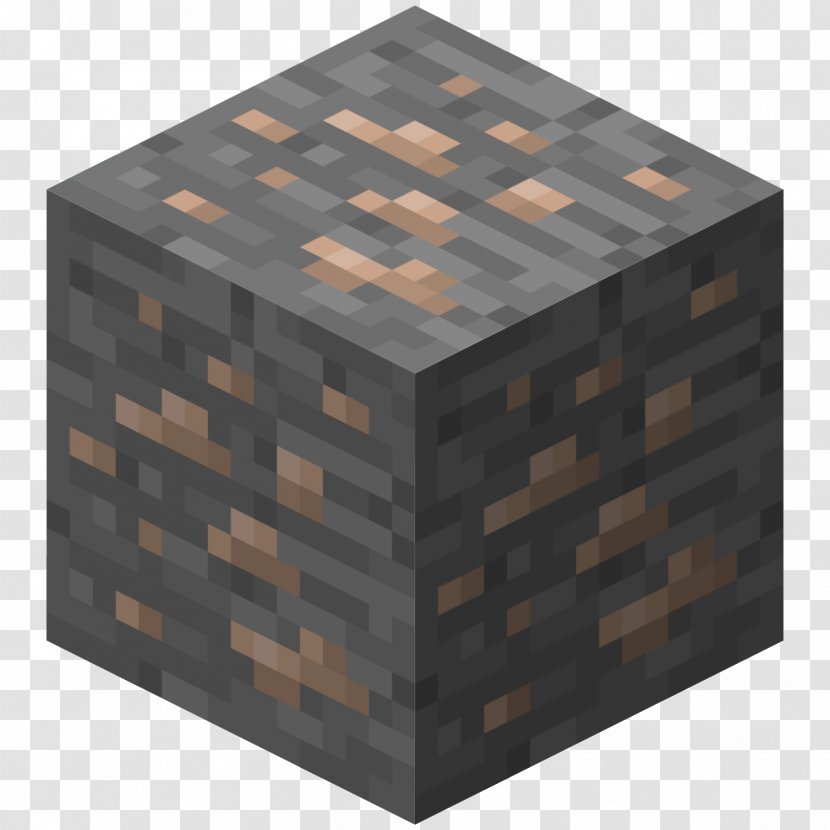 Minecraft: Pocket Edition Mining Iron Ore - Mineral - Coal Transparent PNG
