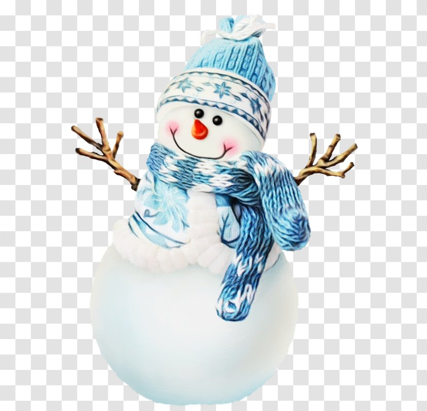 Snowman - Paint - Snow Branch Transparent PNG