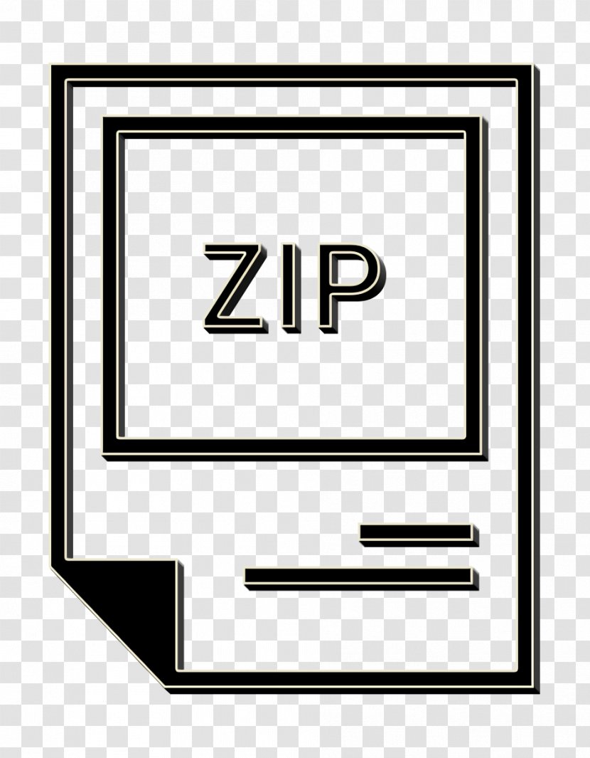 Extension Icon File Format - Rectangle Zip Transparent PNG