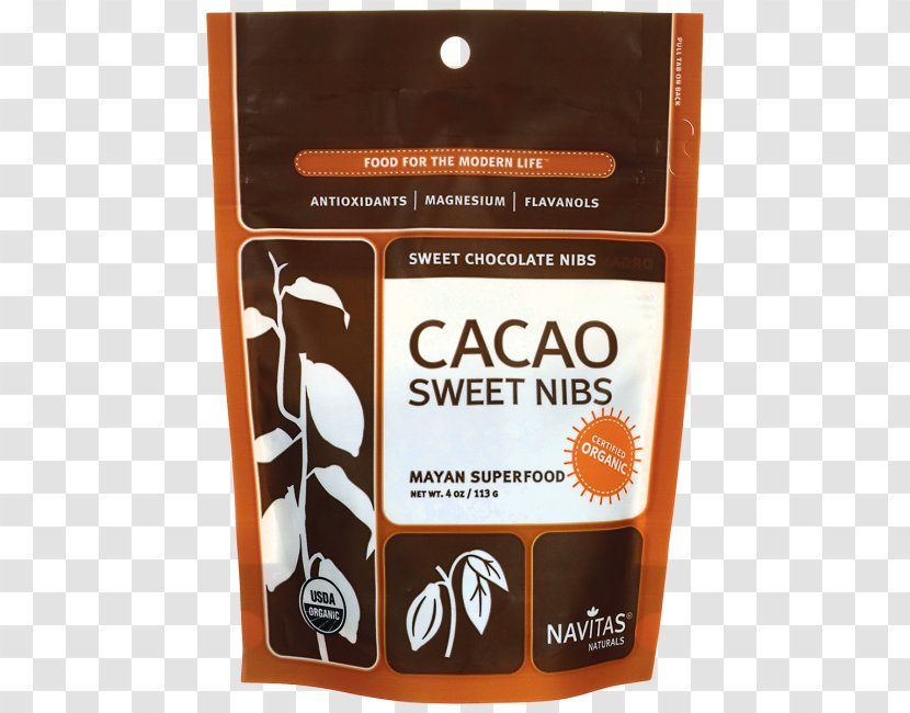 Organic Food Raw Foodism Crumble Cocoa Bean Chocolate - Cacao Transparent PNG
