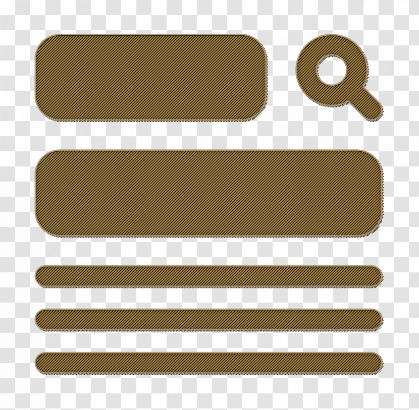 Wireframe Icon Ui Icon Transparent PNG