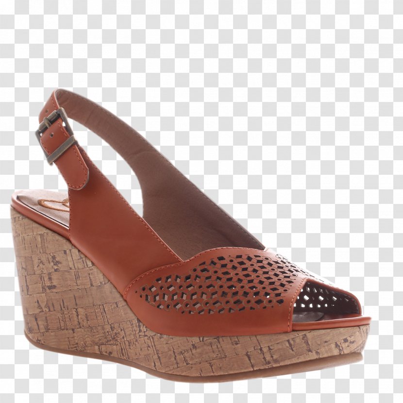 Sandal Wedge Slingback Shoe Footwear - Platform Designer Shoes For Women Transparent PNG