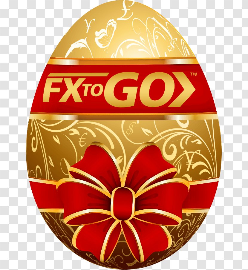 Food Easter Egg Christmas Ornament Font - The Golden Transparent PNG