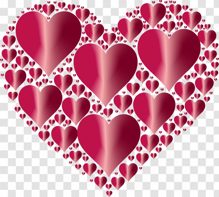 Love Heart Desktop Wallpaper Valentine's Day Clip Art - Flower - Background Transparent PNG