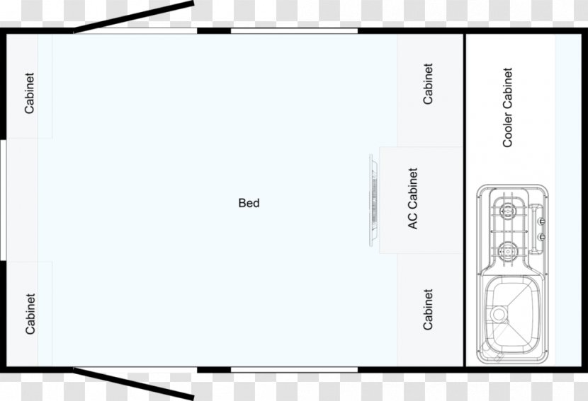Bob Scott RV's Floor Plan House - Campervans Transparent PNG
