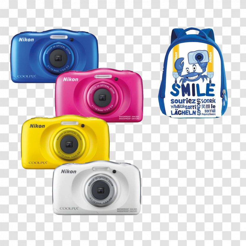 Point-and-shoot Camera Photography Nikon - Cameras Optics Transparent PNG