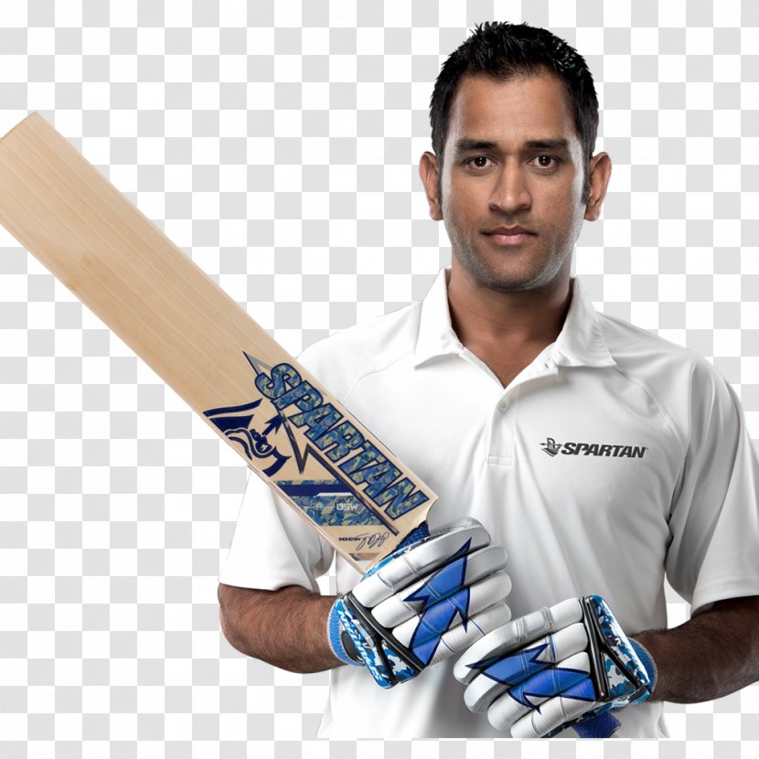 MS Dhoni Cricket Bats Batting Baseball Transparent PNG