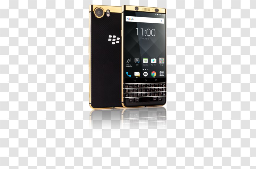 Mobile World Congress BlackBerry LTE Smartphone Gold - Blackberry Transparent PNG