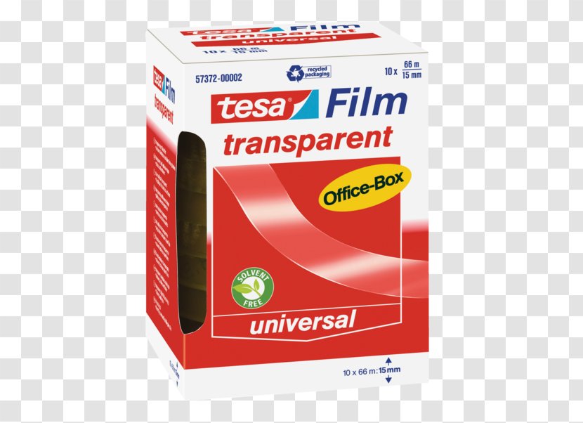 Adhesive Tape TESA SE Office Supplies Stationery - Tesa Transparent PNG
