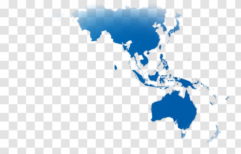 Philippines United States Country Territory Southeast Asia - Blue - Map Of Transparent PNG