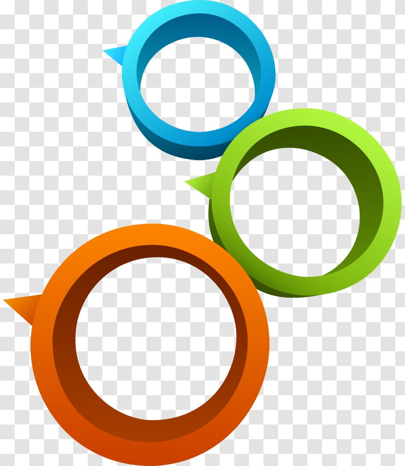 Business Icon - Symbol - Color Blue Ring Transparent PNG