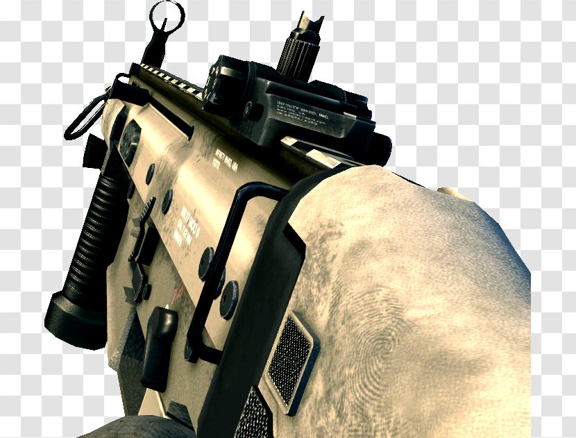 Call Of Duty: Modern Warfare 2 WWII Zombies Black Ops III - Duty Iii - Scar Transparent PNG