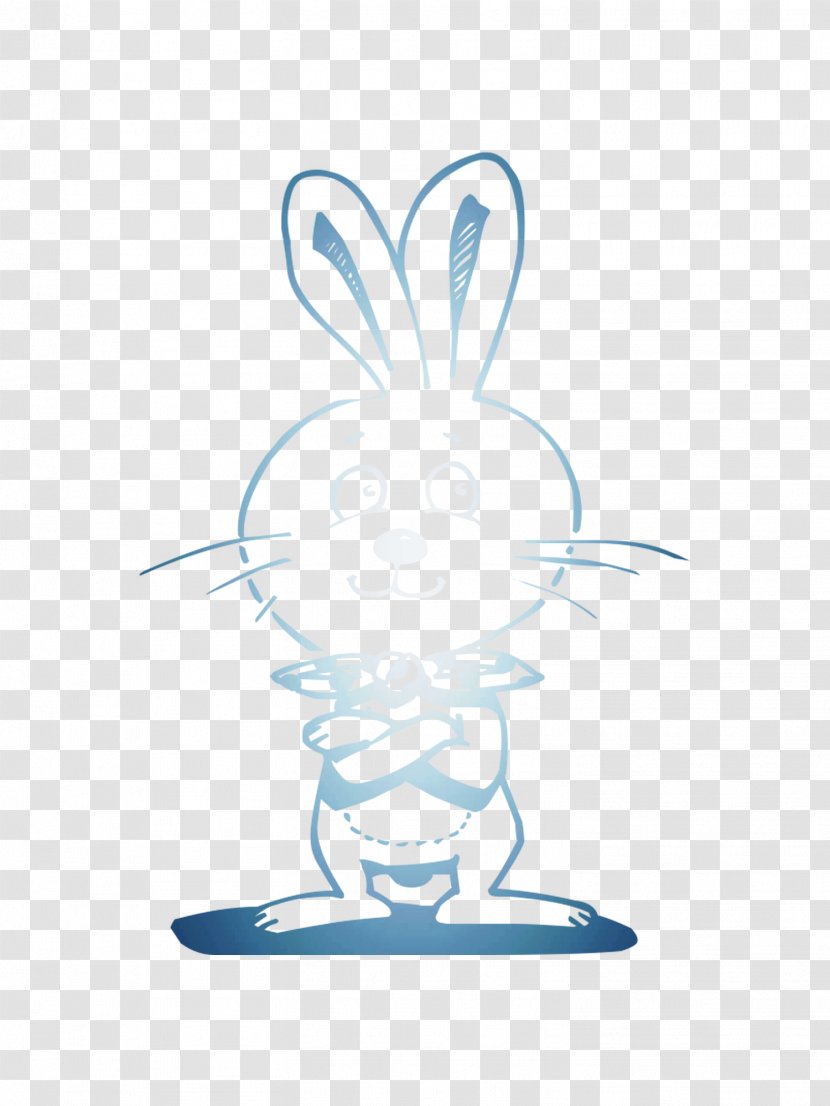Domestic Rabbit Easter Bunny Hare Illustration - Whiskers Transparent PNG