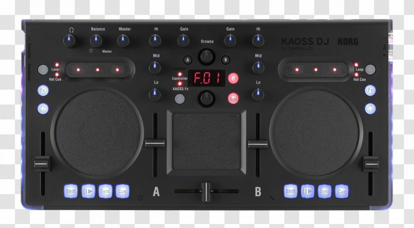 Korg Kaoss Pad NAMM Show DJ Controller Disc Jockey - Tree - Dj Speakers Transparent PNG