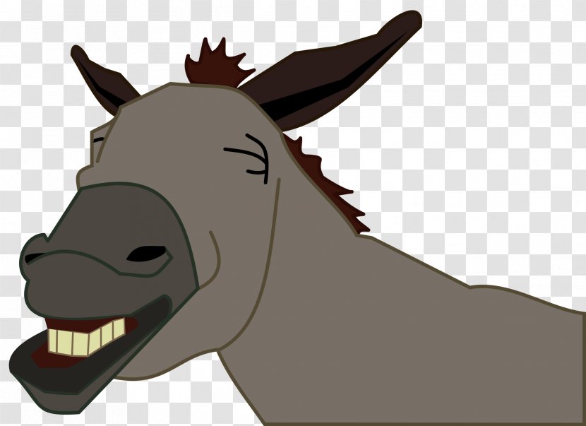 Donkey Clip Art - Horse Like Mammal Transparent PNG
