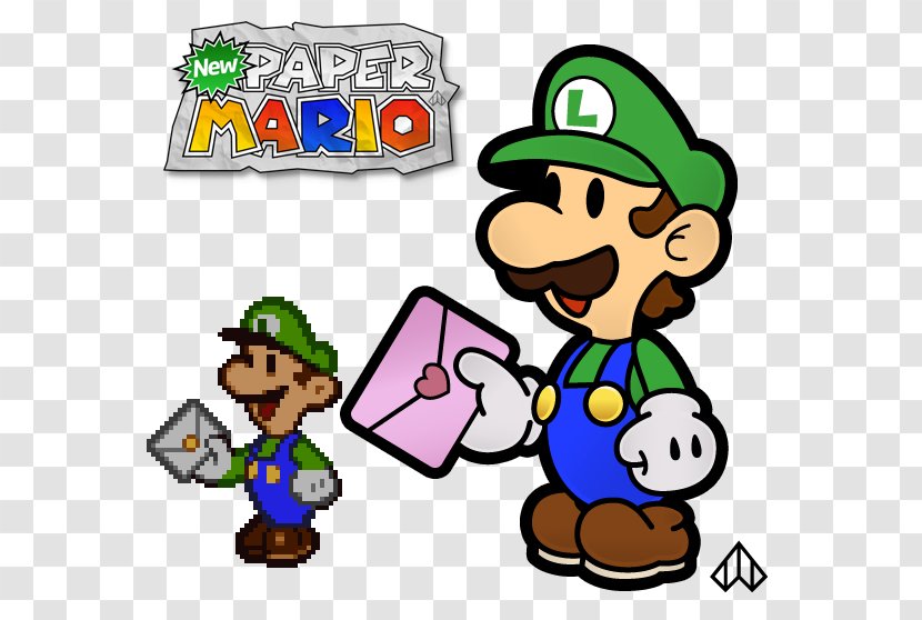 Super Paper Mario & Luigi: Jam Bros. - Fiction - Luigi Transparent PNG