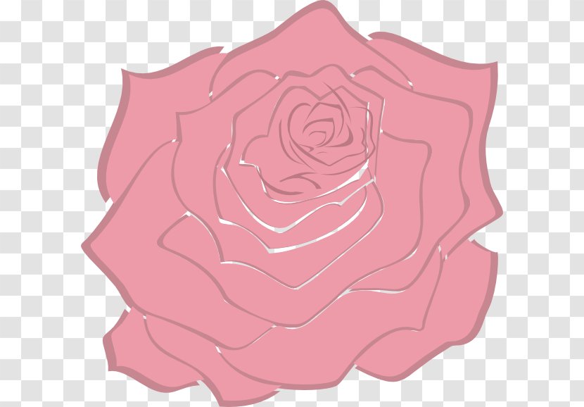 Rose Pink Clip Art - Flower - Light Transparent PNG