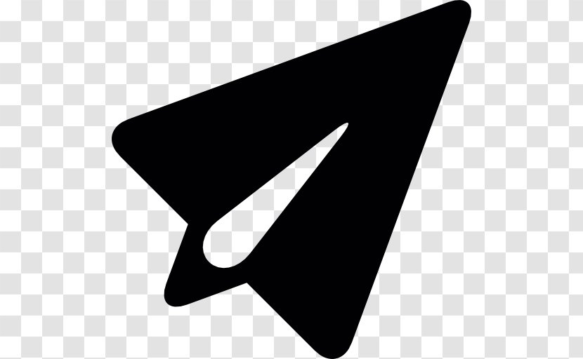 Paper Plane Airplane Toy - Black And White Transparent PNG