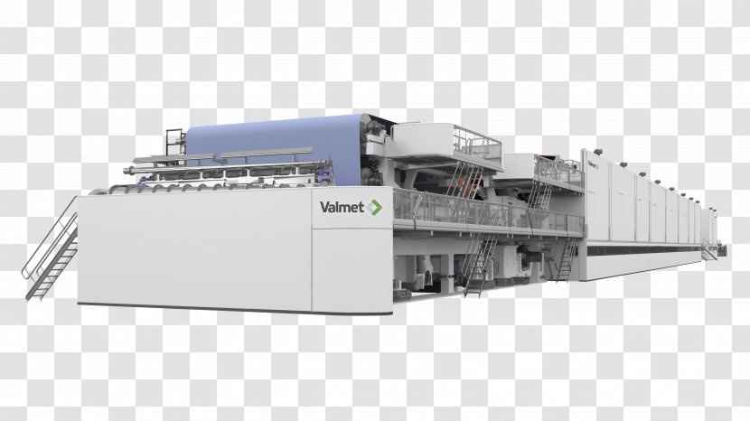 Paper Machine Pulp Valmet - Machines Transparent PNG