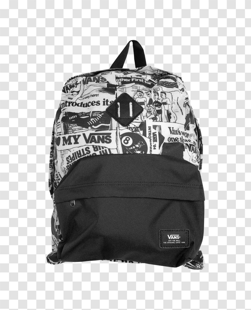 Bag Backpack Vans Pattern - Paul Van Doren - Oldskool Transparent PNG
