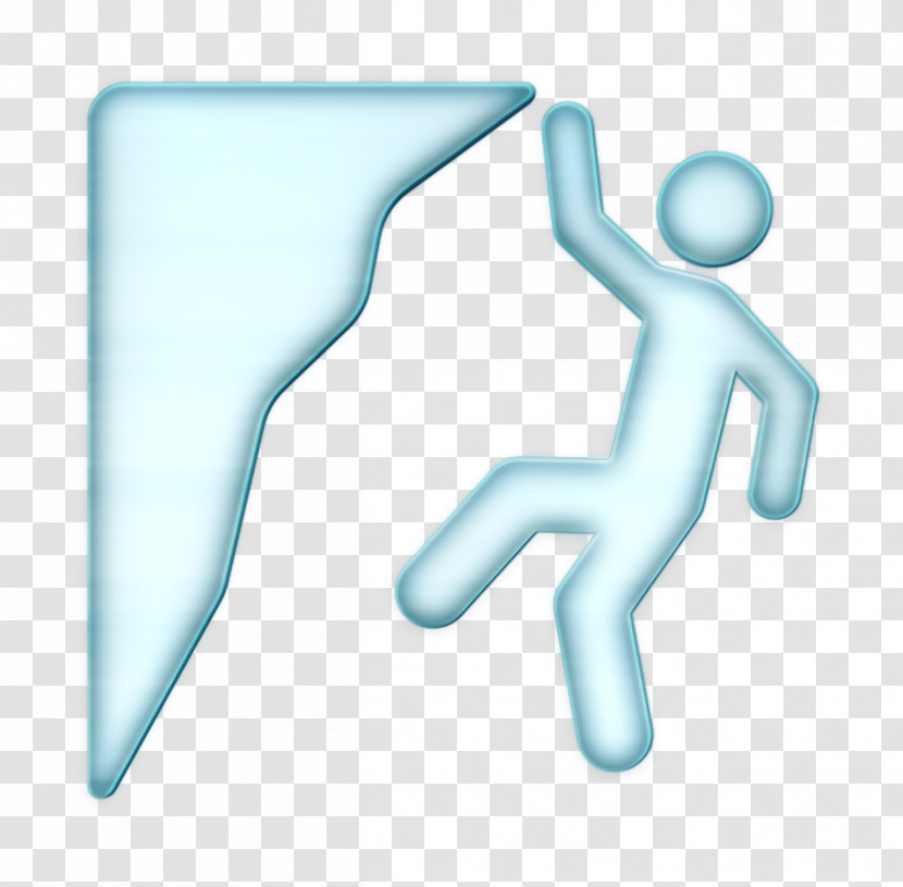 Climbing Icon Climber Icon Outdoor Activities Icon Transparent PNG