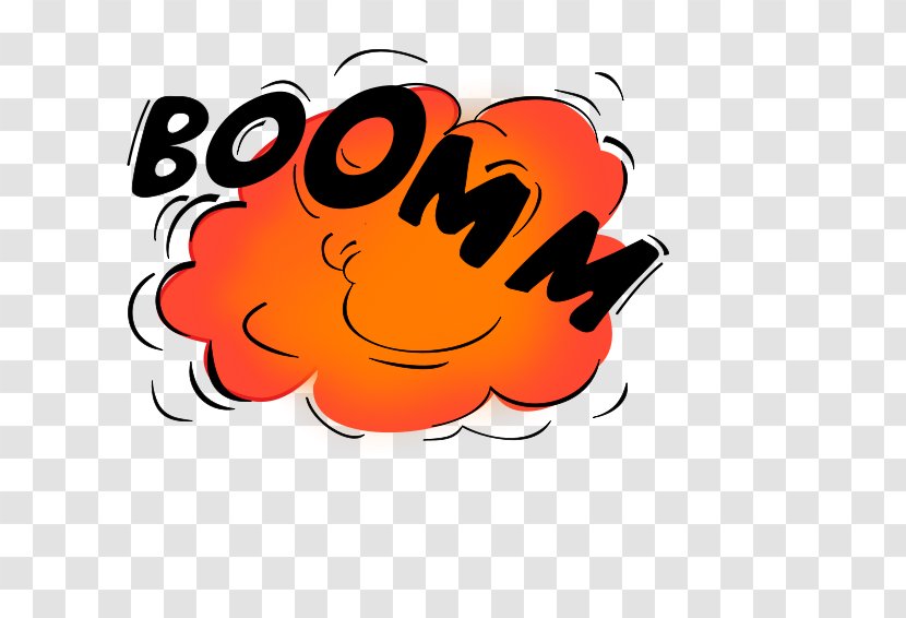 Onomatopoeia Explosion Sound Clip Art Transparent PNG