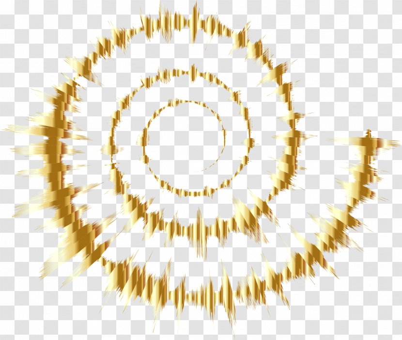Golden Spiral Clip Art - Flower - Sound Wave Transparent PNG