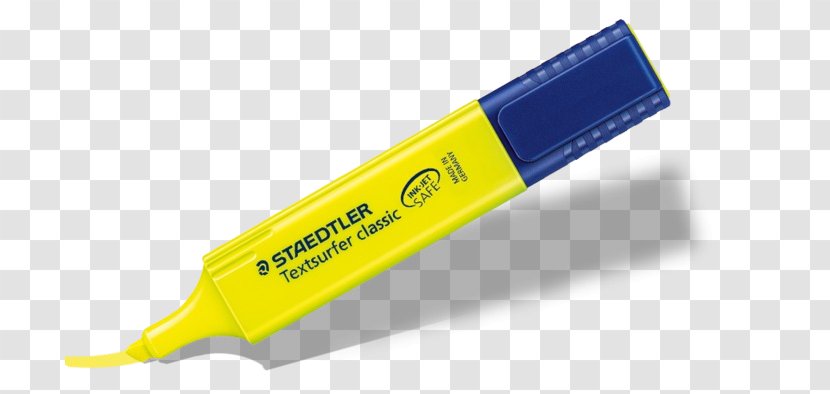 Paper Marker Pen Highlighter Fluorescence Staedtler - Rollerball Transparent PNG