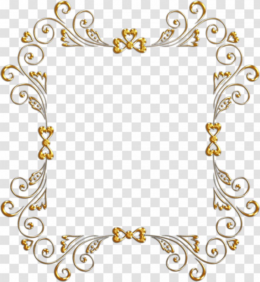 Picture Frames Gold Painting Clip Art - Area - Golden Frame Transparent PNG