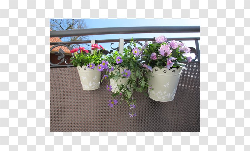 Floral Design Flowerpot Artificial Flower Bouquet - Balcony Box Transparent PNG