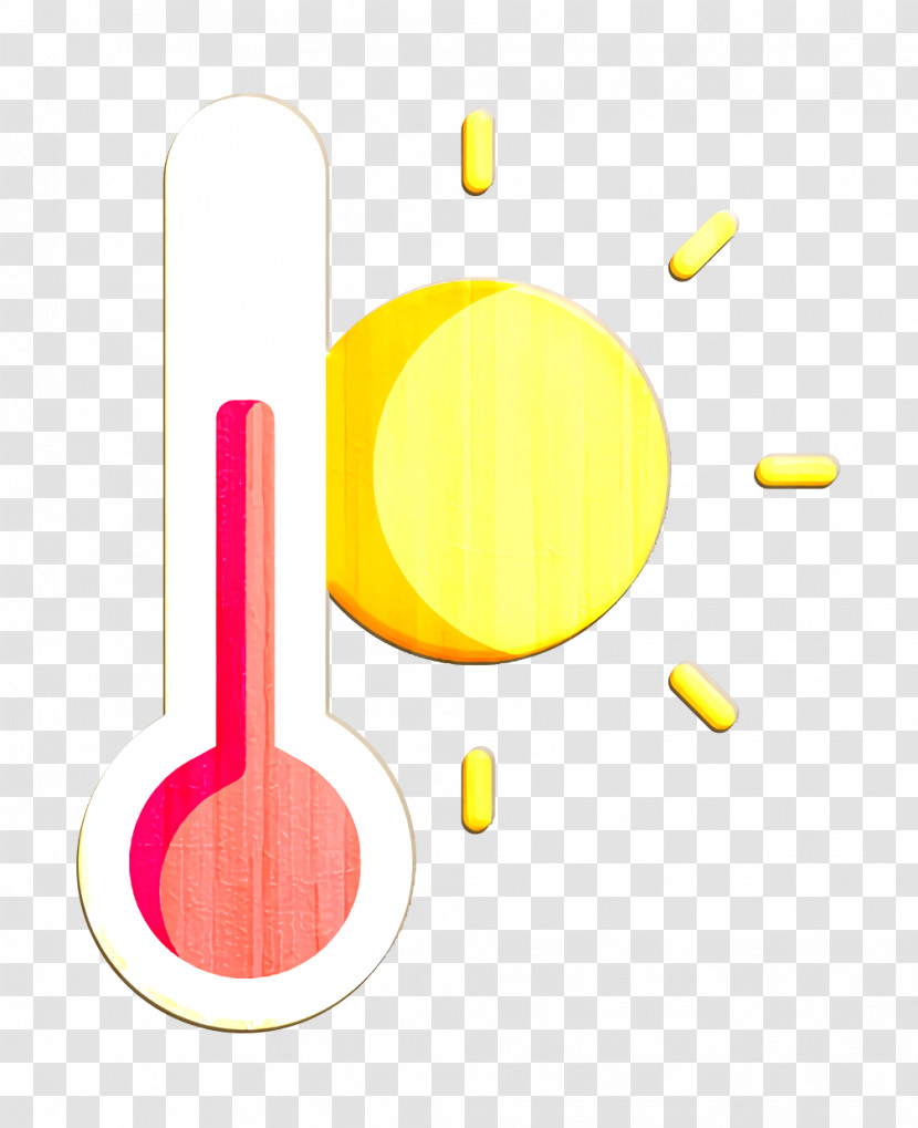 Spring Icon Temperature Icon Sun Icon Transparent PNG