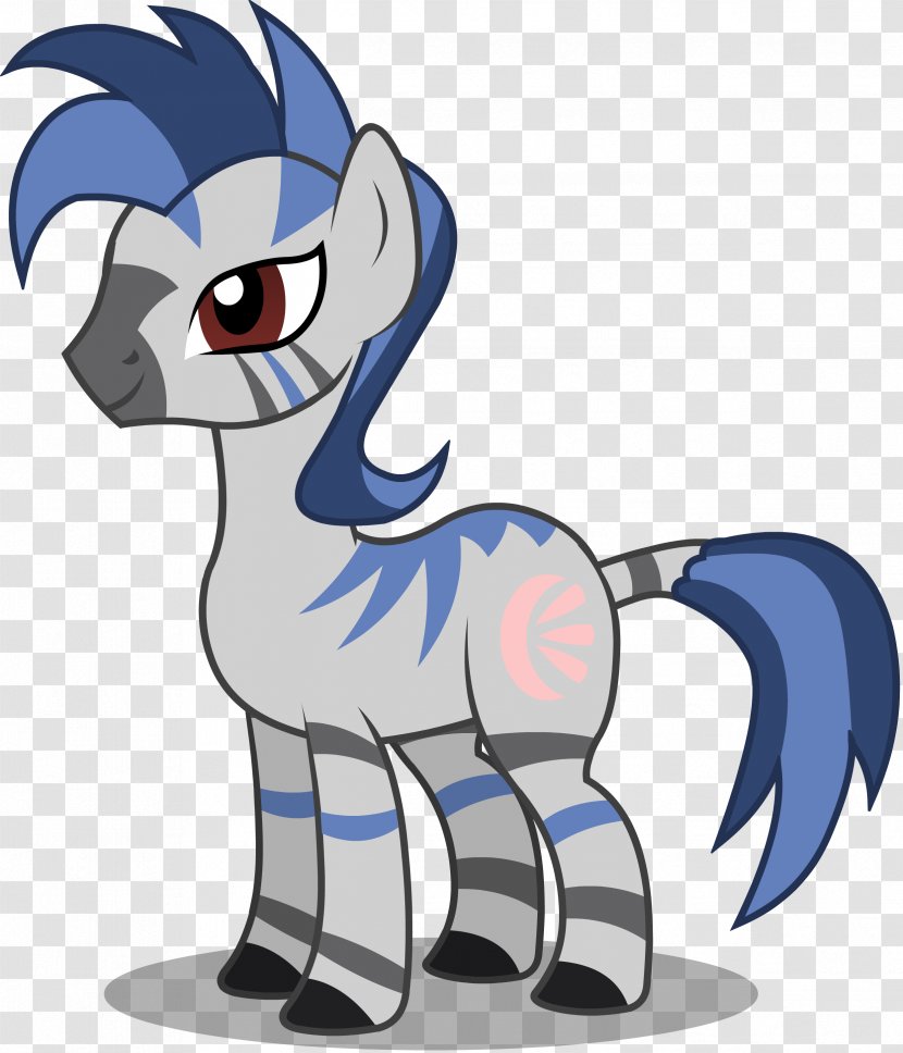 Horse Pony Vertebrate Mammal Animal - Cartoon - Zebra Transparent PNG