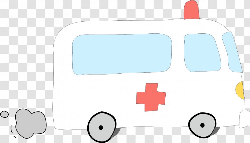 Cartoon - Logo - Ambulance Mercedes Transparent PNG