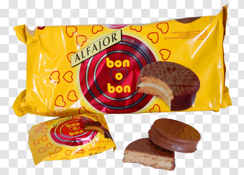 Alfajor Bonbon Bon O Argentina Stuffing - Chocolate Transparent PNG