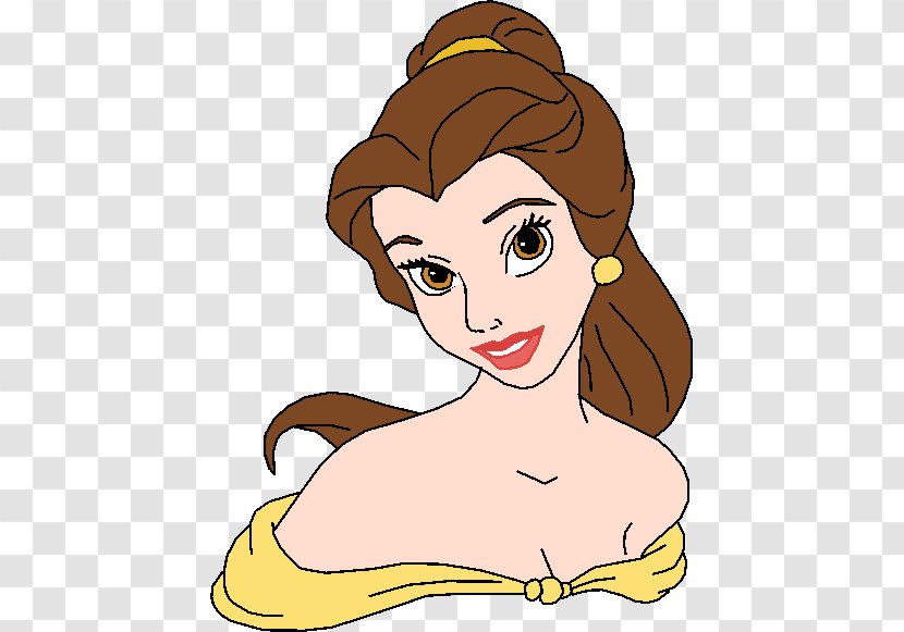 Belle Princess Aurora Ariel Cinderella Clip Art - Cartoon Transparent PNG