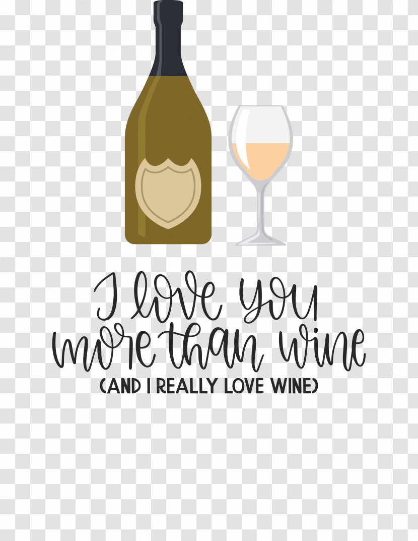 Love You More Than Wine Love Wine Transparent PNG